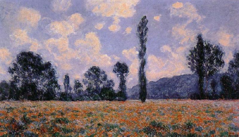 Field of Poppies, Claude Monet